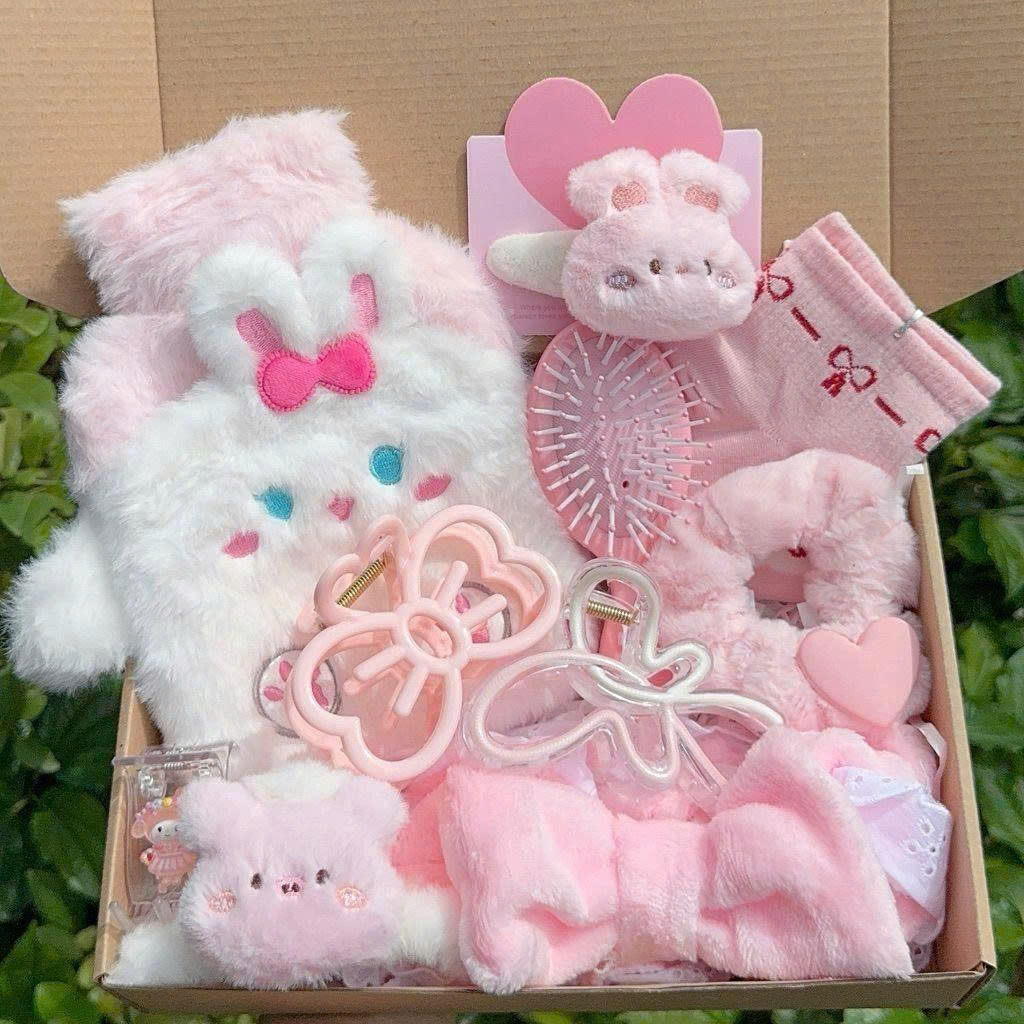 Set Quà Tặng Pinky Rabbit - Món Quà Xinh Xắn Và Ý Nghĩa