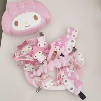 Kẹp tóc My Melody hồng cánh sen