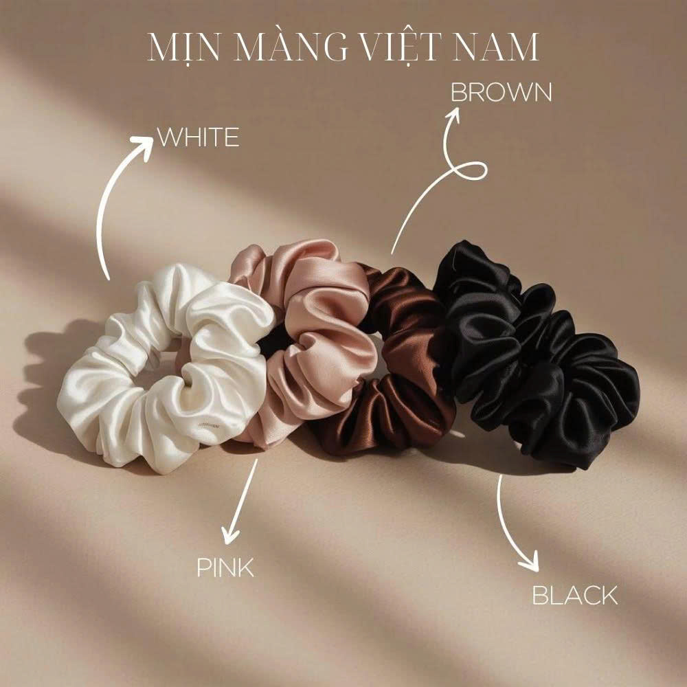 dây buộc tóc scrunchies